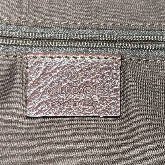 Gucci Brown Gg Canvas Abbey Tote Bag - Picture 6 of 7